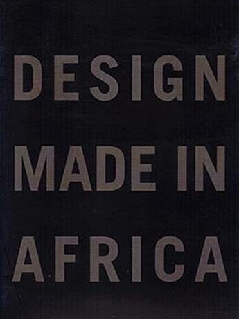 Couverture du livre « Design made in africa » de  aux éditions Nouvelles Editions Place