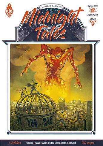 Couverture du livre « Midnight tales t.3 » de Mathieu Bablet aux éditions Ankama