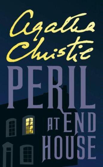 Couverture du livre « Peril at end house » de Agatha Christie aux éditions Harper Collins Uk