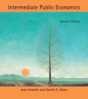 Couverture du livre « INTERMEDIATE PUBLIC ECONOMICS - 2ND EDITION » de Hindriks, Jean/ Myles, Gareth D. aux éditions Mit Press