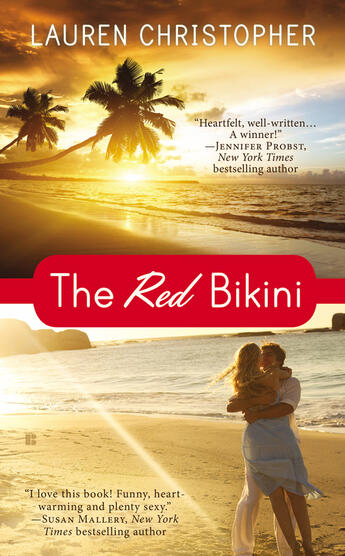 Couverture du livre « The Red Bikini » de Christopher Lauren aux éditions Penguin Group Us