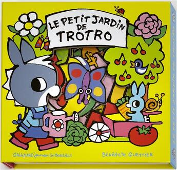 Couverture du livre « Le petit jardin de Trotro » de Benedicte Guettier aux éditions Gallimard Jeunesse Giboulees
