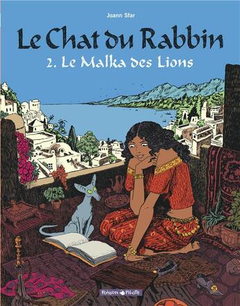 Couverture du livre « Le chat du rabbin Tome 2 : le Malka des lions » de Joann Sfar et Brigitte Findakly aux éditions Dargaud