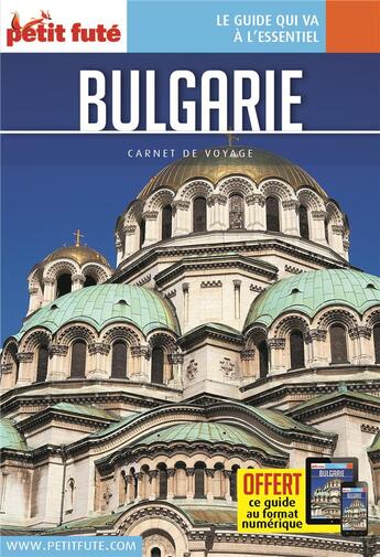 Couverture du livre « GUIDE PETIT FUTE ; CARNETS DE VOYAGE : Bulgarie (édition 2019) » de Collectif Petit Fute aux éditions Le Petit Fute