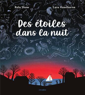 Couverture du livre « Des étoiles dans la nuit » de Lara Hawthorne et Rola Shaw aux éditions Circonflexe