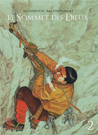 Couverture du livre « Le sommet des dieux Tome 2 » de Jiro Taniguchi et Baku Yumemakura aux éditions Kana