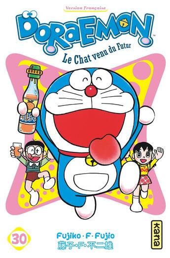 Couverture du livre « Doraemon Tome 30 » de Fujiko Fujio aux éditions Kana