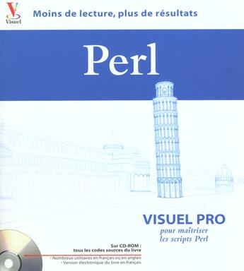 Couverture du livre « Visuel Pro Perl » de Idg aux éditions First Interactive