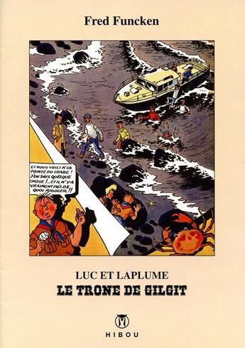 Couverture du livre « Luc et Laplume ; le trône de Gilgit » de Liliane Et Fred Func aux éditions Hibou