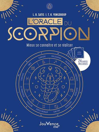 Couverture du livre « L'oracle du scorpion » de T.K. Yongdroup et L. B. Satis aux éditions Jouvence