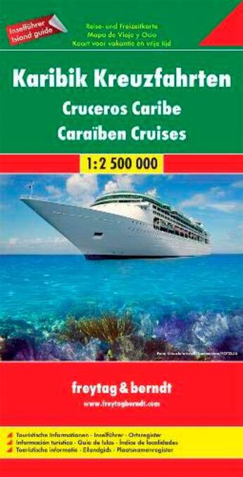 Couverture du livre « Croisières Caraïbes » de  aux éditions Freytag Und Berndt