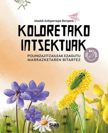 Couverture du livre « Koloretako intsektuak » de Maddi Astigarraga Bergara aux éditions Sua