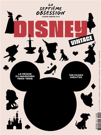 Couverture du livre « La septieme obsession hs n 4 - disney vintage - decembre 2020 » de  aux éditions La Septieme Obsession