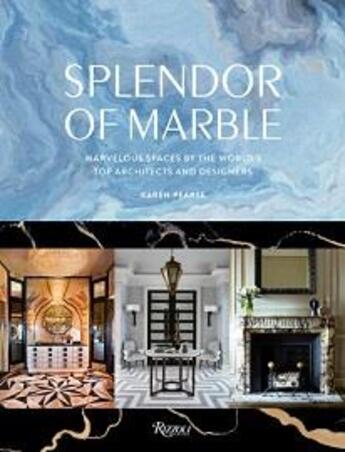 Couverture du livre « Rooms of splendor decorating with marble » de Pearse Karen aux éditions Rizzoli