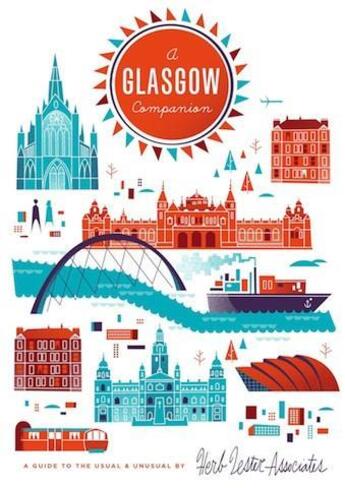 Couverture du livre « A glasgow companion 2nd edition (folded map) » de  aux éditions Herb Lester