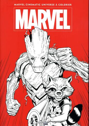 Couverture du livre « Grand coloriage Marvel t.2 » de  aux éditions Hachette Pratique