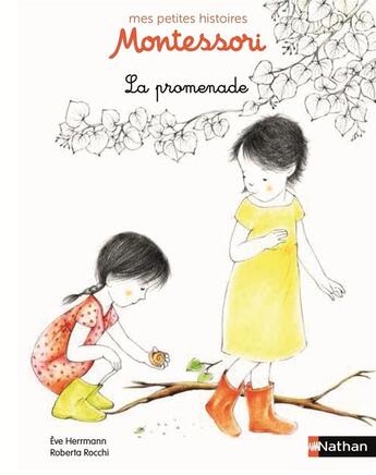 Couverture du livre « La promenade » de Eve Herrmann et Roberta Rocchi aux éditions Nathan