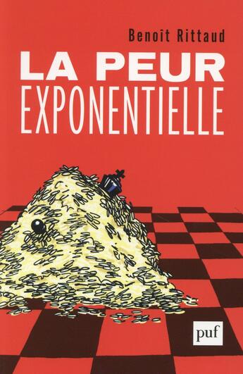 Couverture du livre « La peur exponentielle » de Benoit Rittaud aux éditions Puf