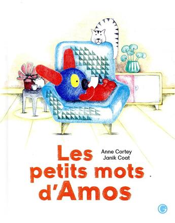 Couverture du livre « Les petits mots d'Amos » de Anne Cortey aux éditions Grasset Jeunesse