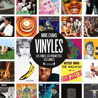 Couverture du livre « Vinyles » de Mike Evans aux éditions Grund