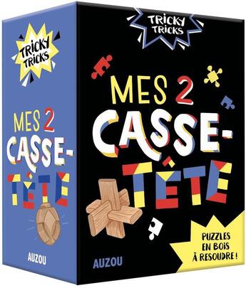 Couverture du livre « Tricky tricks - mes deux casse tete » de Kelly Breemer K L. aux éditions Philippe Auzou