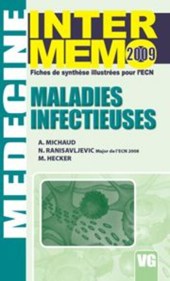 Couverture du livre « Maladies infectieuses » de  aux éditions Vernazobres Grego