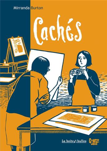 Couverture du livre « Cachés » de Mirranda Burton aux éditions La Boite A Bulles