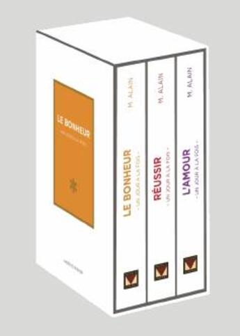 Couverture du livre « Un jour à la fois ; coffret » de Marc Alain aux éditions Modus Vivendi