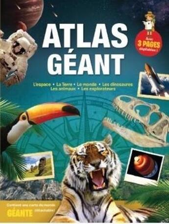 Couverture du livre « Mon atlas géant » de  aux éditions Yoyo Books