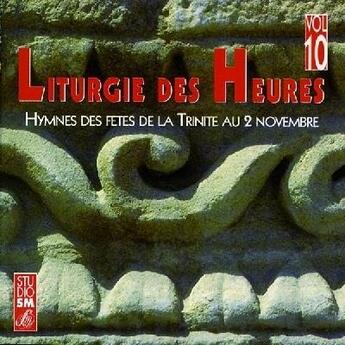 Couverture du livre « Liturgie des heures vol 10 » de  aux éditions Studio Sm