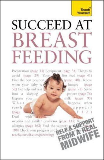 Couverture du livre « Succeed At Breastfeeding: Teach Yourself » de Lim Pauline aux éditions Hodder Education Digital