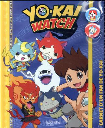 Couverture du livre « Yo-Kai Watch ; carnet d'un fan de Yo-Kai » de  aux éditions Hachette Jeunesse