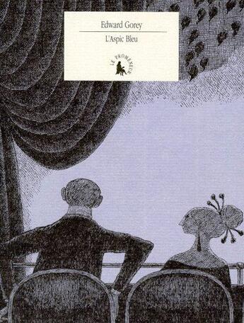 Couverture du livre « L'Aspic Bleu » de Edward Gorey aux éditions Gallimard