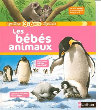 Couverture du livre « Les bébés animaux » de Aladjidi/Geneste aux éditions Nathan