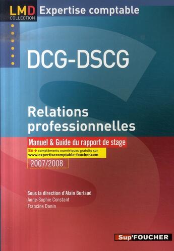 Couverture du livre « Relations professionnelles ; master » de Jean-Marie Nicolle aux éditions Foucher