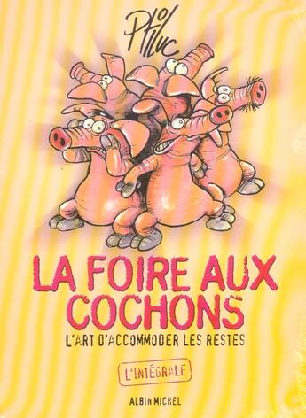 Couverture du livre « Coffret la foire aux cochons » de Ptiluc aux éditions Drugstore