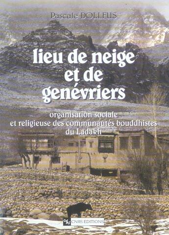 Couverture du livre « Lieu de neige et de genevriers - nouvelle edition » de  aux éditions Cnrs