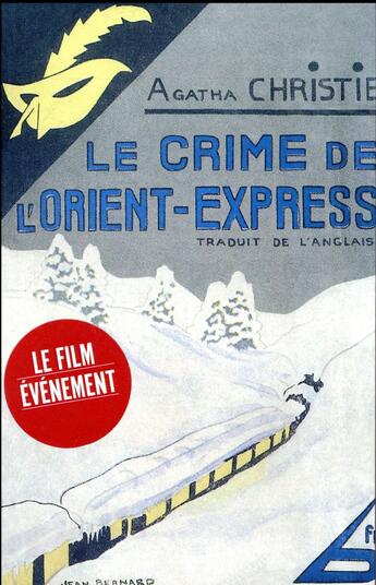Couverture du livre « Le crime de l'Orient Express » de Agatha Christie aux éditions Editions Du Masque