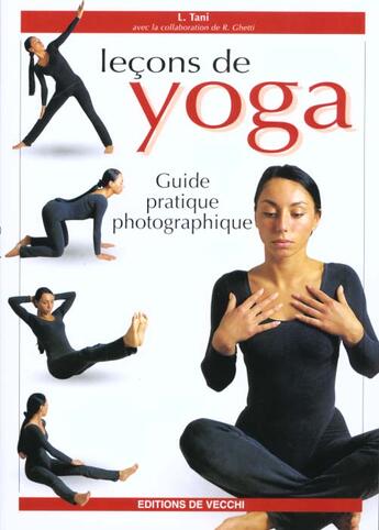 Couverture du livre « Lecons de yoga » de Tani aux éditions De Vecchi