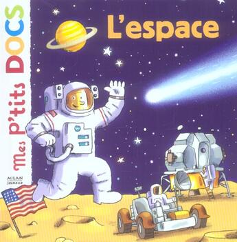 Couverture du livre « L'espace » de Ledu/Balicevic aux éditions Milan