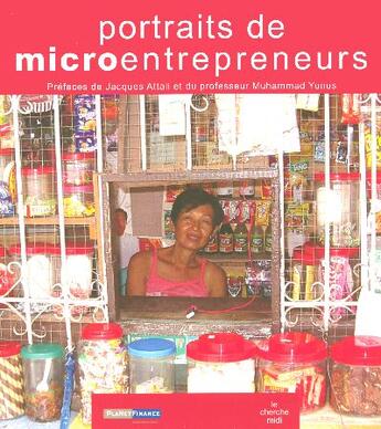 Couverture du livre « Portrait de microentrepreneurs » de Collectif/Attali aux éditions Cherche Midi