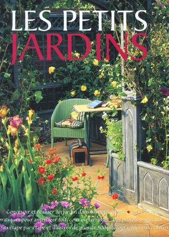 Couverture du livre « Les Petits Jardins » de Mc Hoy Peter aux éditions La Martiniere