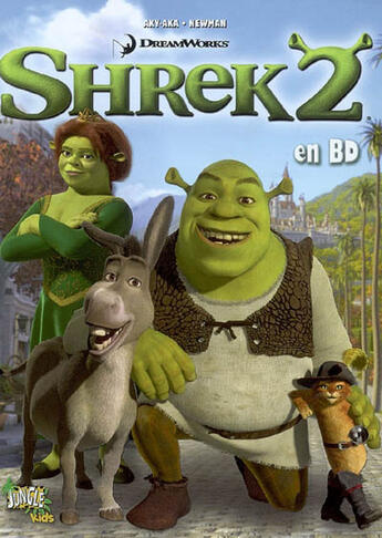 Couverture du livre « Shrek 2 en bd » de Newman/ Aky Aka aux éditions Casterman