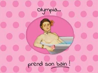 Couverture du livre « Olympia prend son bain » de  aux éditions Au Clair De Ma Plume