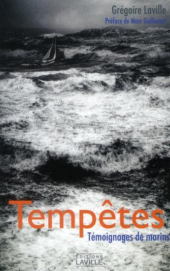 Couverture du livre « Tempetes » de Laville Gregoire aux éditions Laville