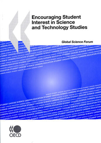 Couverture du livre « Encouraging student interest in science and technology studies » de  aux éditions Ocde