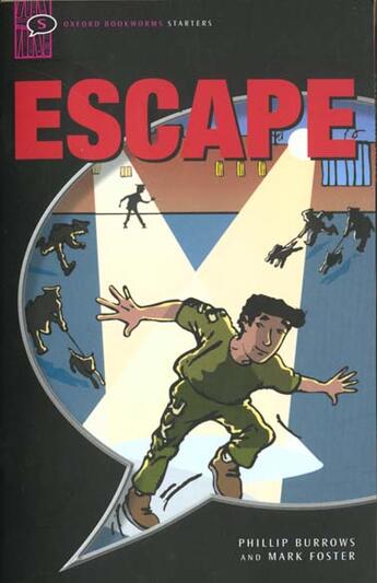 Couverture du livre « Escape » de Burrows aux éditions Oxford Up Elt