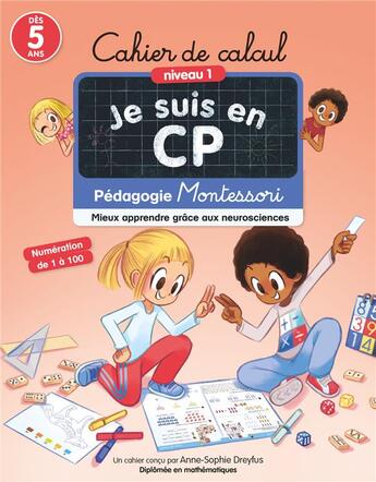 Couverture du livre « Cahier de calcul - mieux apprendre grace aux neurosciences » de Dreyfus/Ristord aux éditions Pere Castor