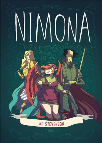 Couverture du livre « Nimona » de N. D. Stevenson aux éditions Dargaud