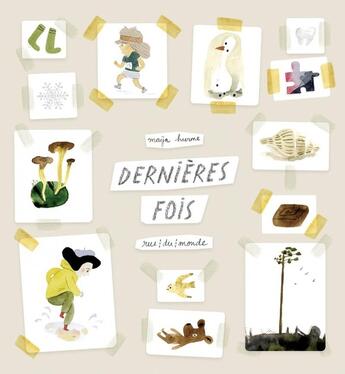 Couverture du livre « Dernières fois » de Maija Hurme aux éditions Rue Du Monde